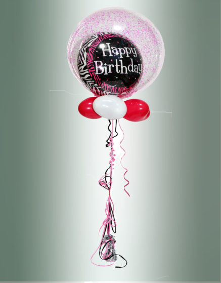 Balloon In Balloon Balloon Bouquet Happy Birthday