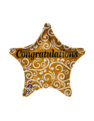 19 Inches Star Shape Congratulation Balloon