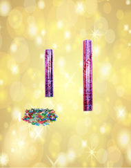 20 n 30 cm Pink Confetti Popper