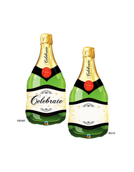 39 inches Celebrate Bubby Wine Bottle balloon