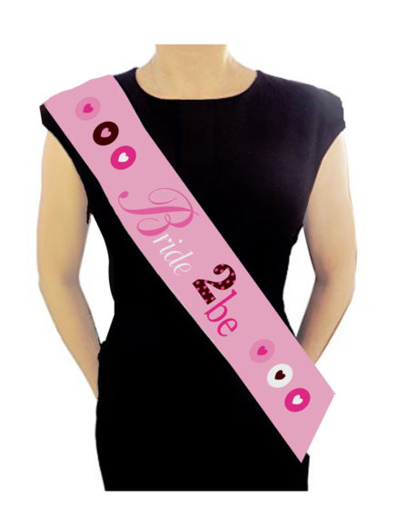 Bride 2 Be Sash