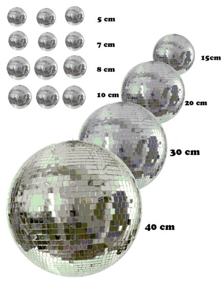 Mirror Ball 4-7-10-20-30-40 cm