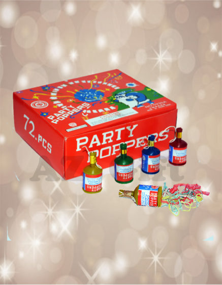 Party Popper Mini Champagne Shape