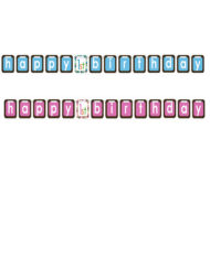 1st Birthday Letter Banner