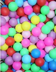 Assorted Color Pin Pong Ball