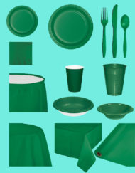 Green Color Disposable Napkins