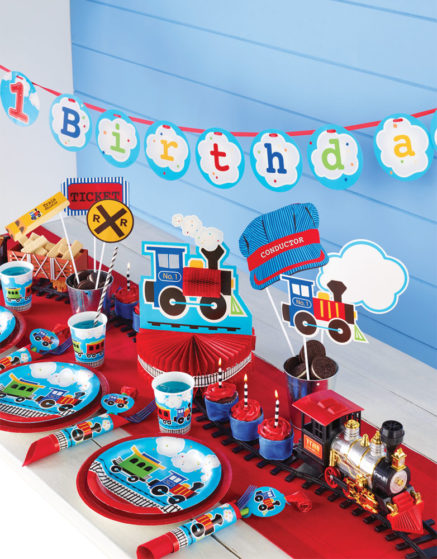 Train Party Theme Supplies