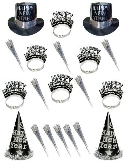 10 Party Pack-Hat-Tiara-Horn
