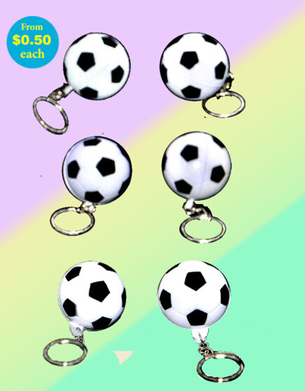 4 cm Stress Ball Football With Key chain