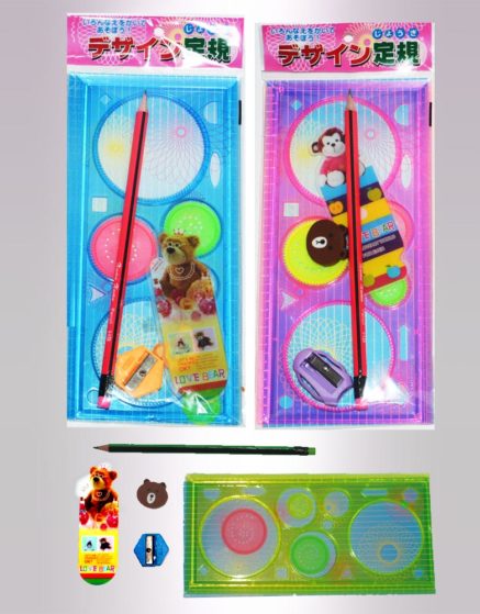 Children Day Stationery Set Pattern Ruler
