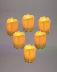 LED Moving Flame Candle Light
