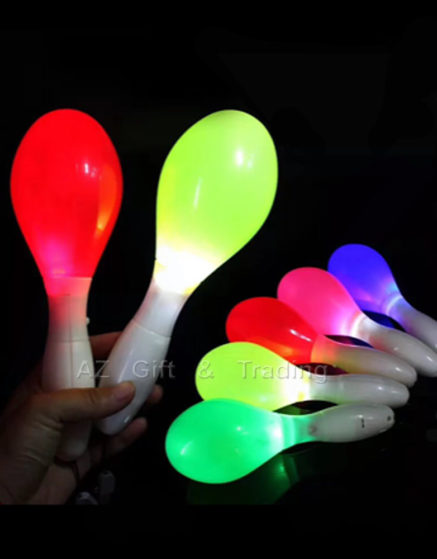 Flashing LED Maracas