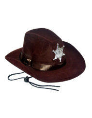 Cowboy Hat With Badge