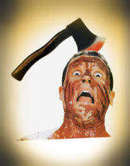 Halloween Dress Up Bloody Axe In Head