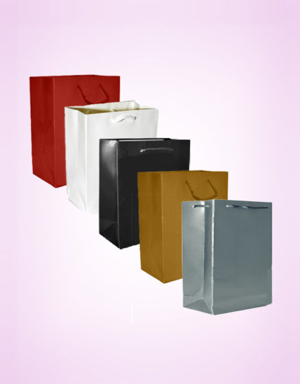 Solid Color Paper Bags 19 x 24.5 x 11 cm