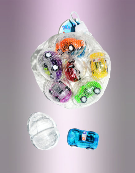 Mini Pull Back Car in Capsule