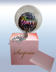 Balloon Surprised Box With Clear Balloon