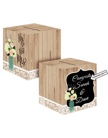 Paper Gift Box W Personalize Message