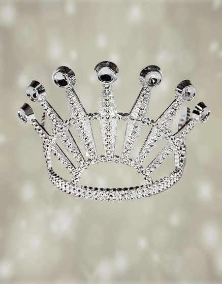 Silver Plain Tiara