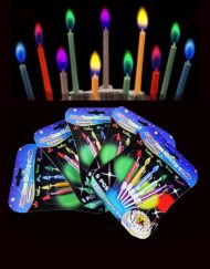 5 Color Flame Birthday Candles