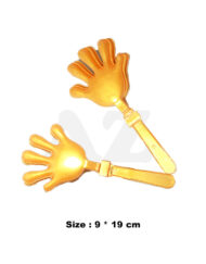 Gold Hand Clapper 9 x19 cm