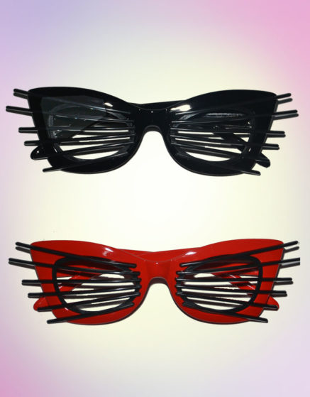 Party Glasses Cat Design