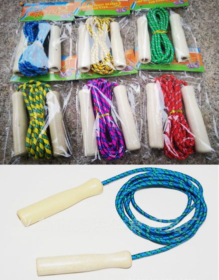Hollow Wooden Handler Skipping Rope