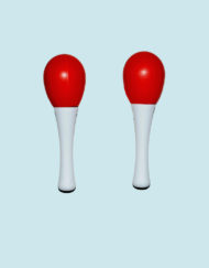 Maraca Red White