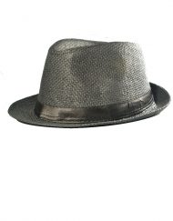 Black Gentleman Straw Hat