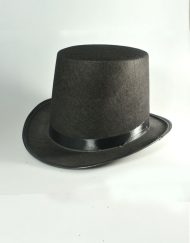 Black Velvet Top Hat