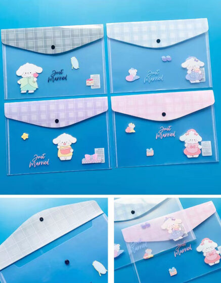 Button Files With Cartoon Designs