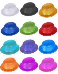 Neon Color Glitter PVC Hat