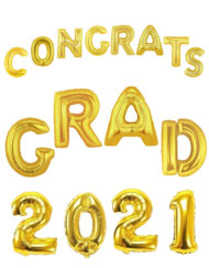 Congrats Grad Letter Balloons