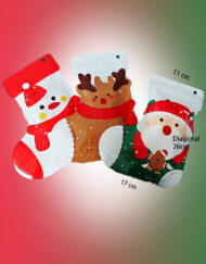 Plastic Christmas Socks