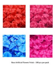 Rose Artificial Flower Petals