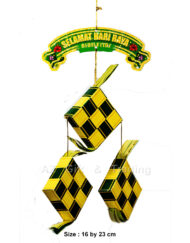 Hari Raya Hanging Decoration 3 Ketupats