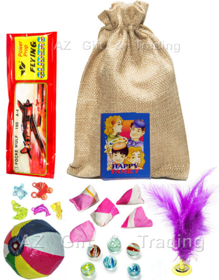 Traditional Childhood Game Goodies Bag 7 items