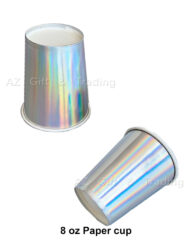 Disposable Cups-Shinning Silver Finished
