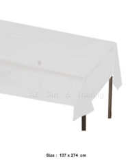 Disposable White Party Table Cover