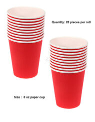 Red Color Disposable Paper Cup