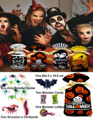 Halloween Gifts With Candy-Arachnids