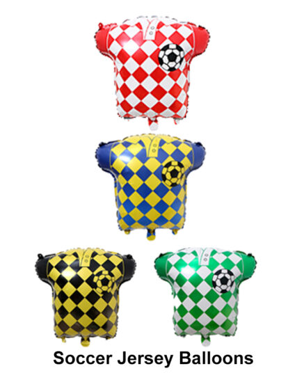 Soccer Jersey Balloons