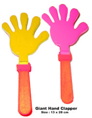 13 x 28 cm Big Multi Color Hand Clapper