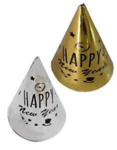HNY Paper hats Gold-Silver