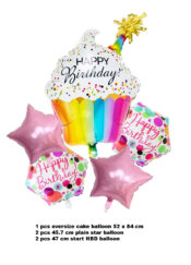 Balloon Bouquet Birthday Cakes