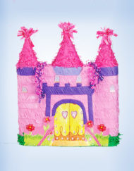 Pink Castle Pinata