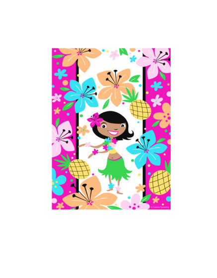 Pink Luau Fun Loot Bag