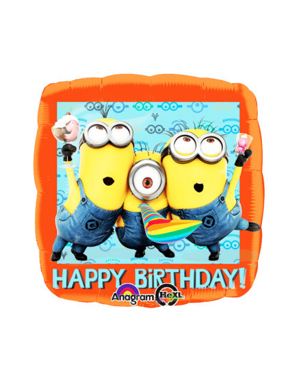 17 inches Happy Birthday Despicable Balloon