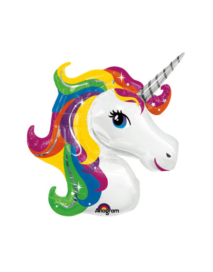 33 Inches Unicorn Head Balloon