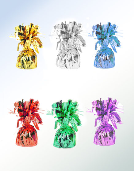 Foil Paper Wrapped Balloon Weight